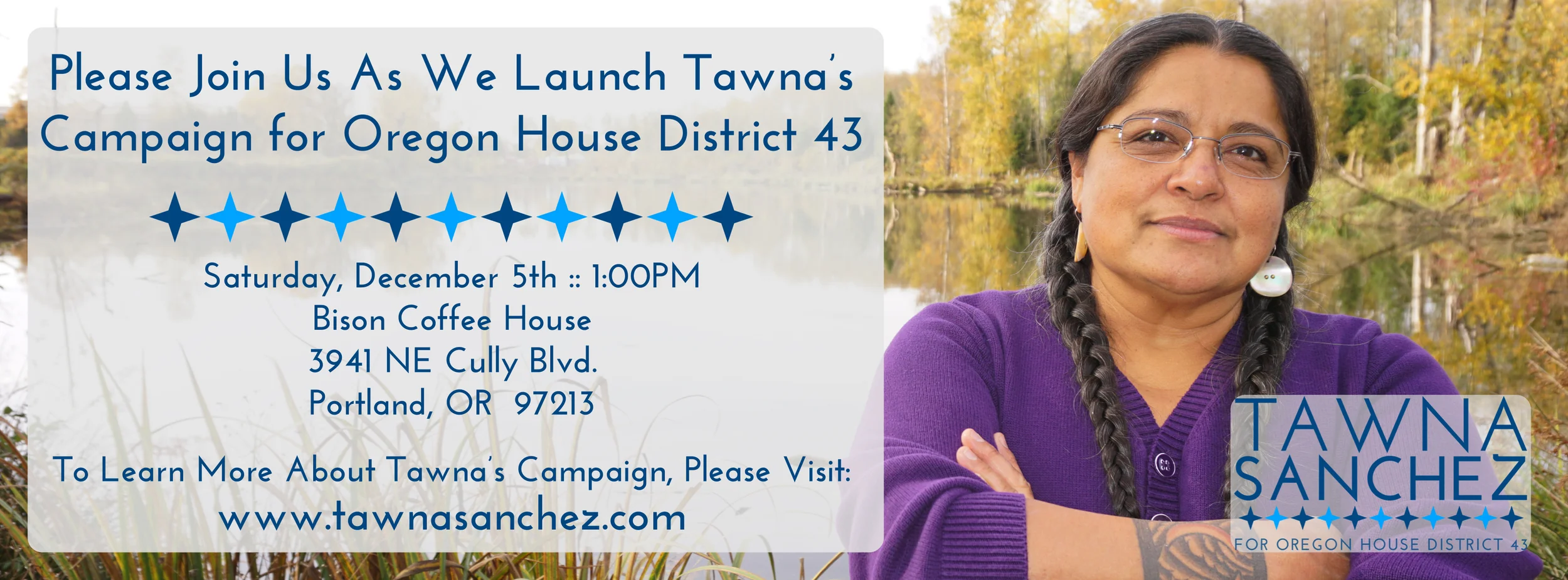 Tawna Sanchez Campaign Kickoff Party