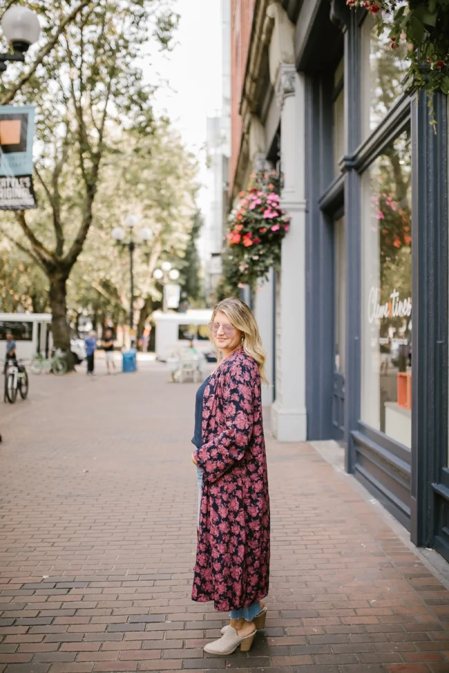 Kimono jacket currently 40% off