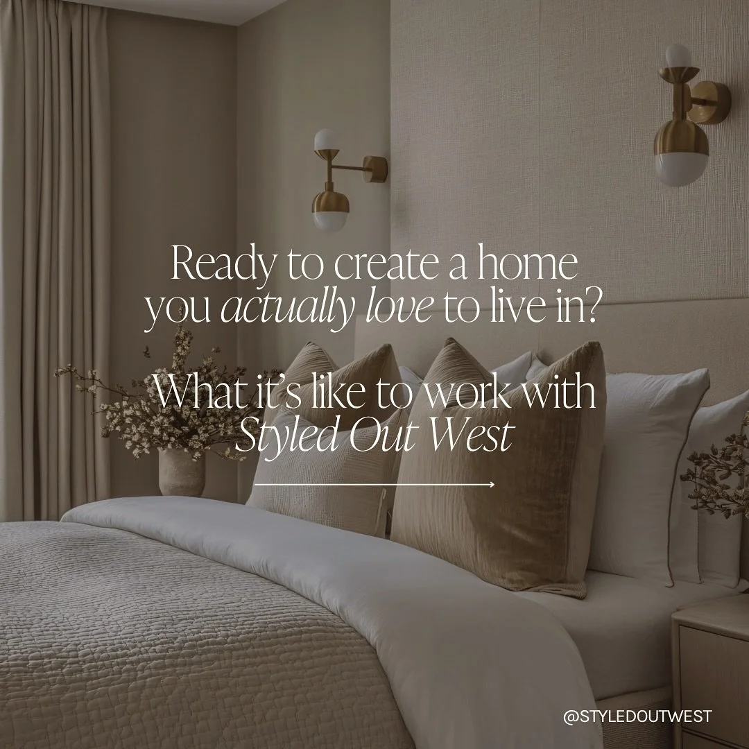 Design that feels as good as it looks. That&rsquo;s what we&rsquo;re all about 🏠

At Styled Out West, we don&rsquo;t just make pretty spaces &mdash; we create homes that work for real life. The kind that supports your daily routines, feels calm (eve