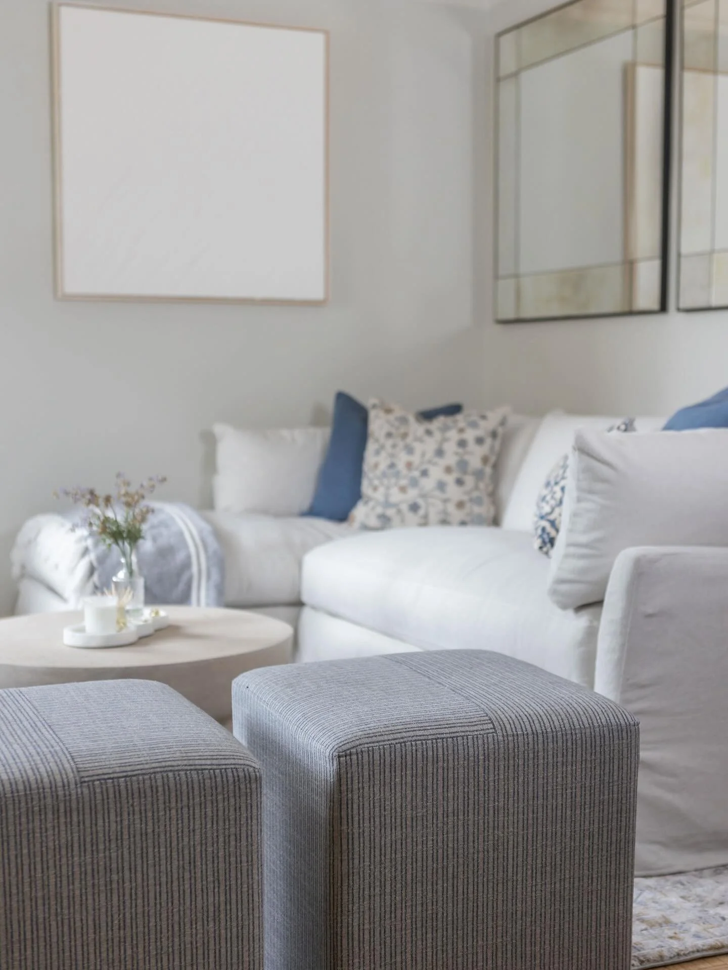 Our client didn&rsquo;t need a bigger house. She needed a space that finally felt like hers. 
>> SWIPE to see this amazing before + after. 

When you walked into this home, there wasn&rsquo;t a formal entry &mdash; just two adjacent rooms that 