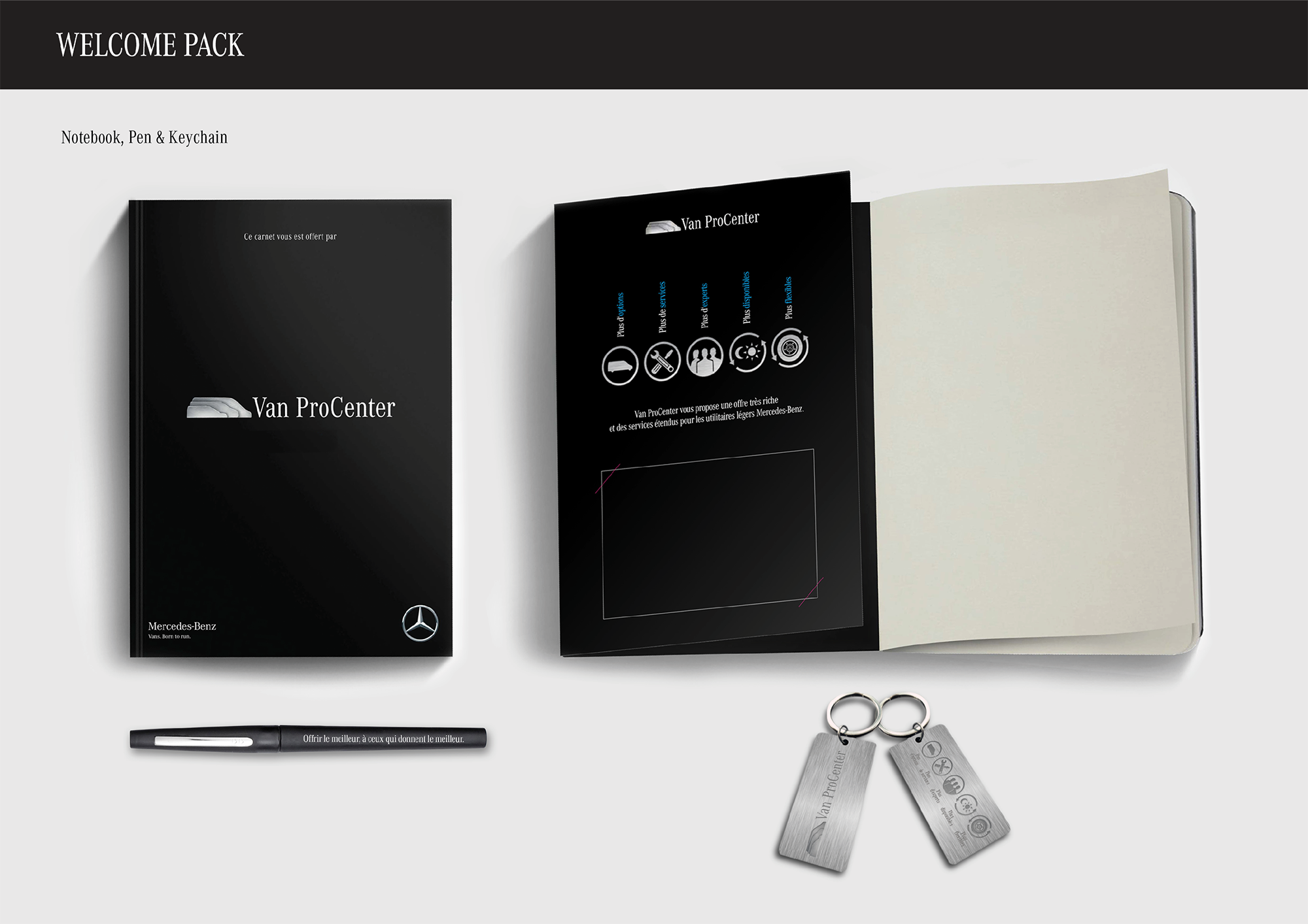 Mercedes Van ProCenter Welcome Pack