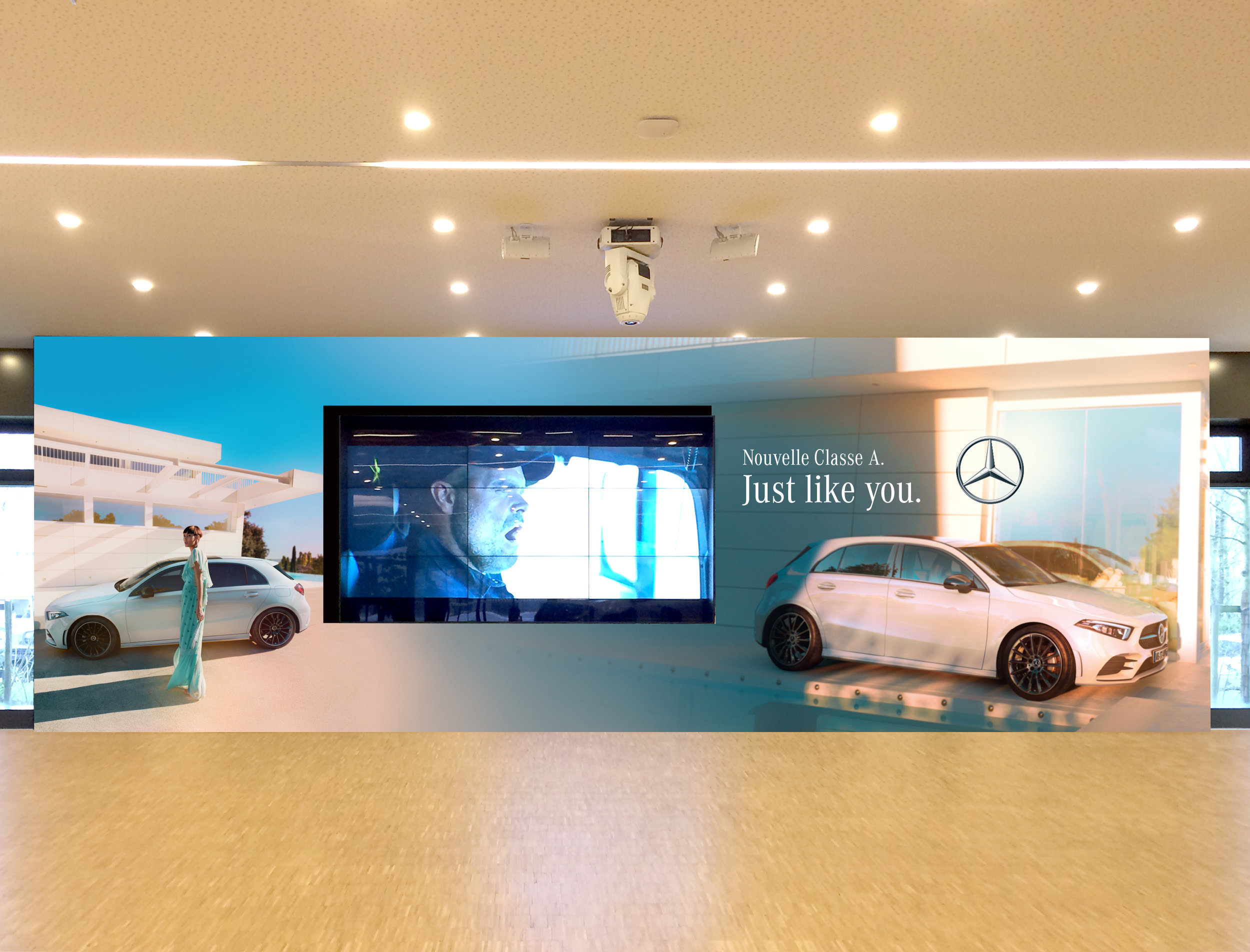 Mercedes Class X Wall Mural