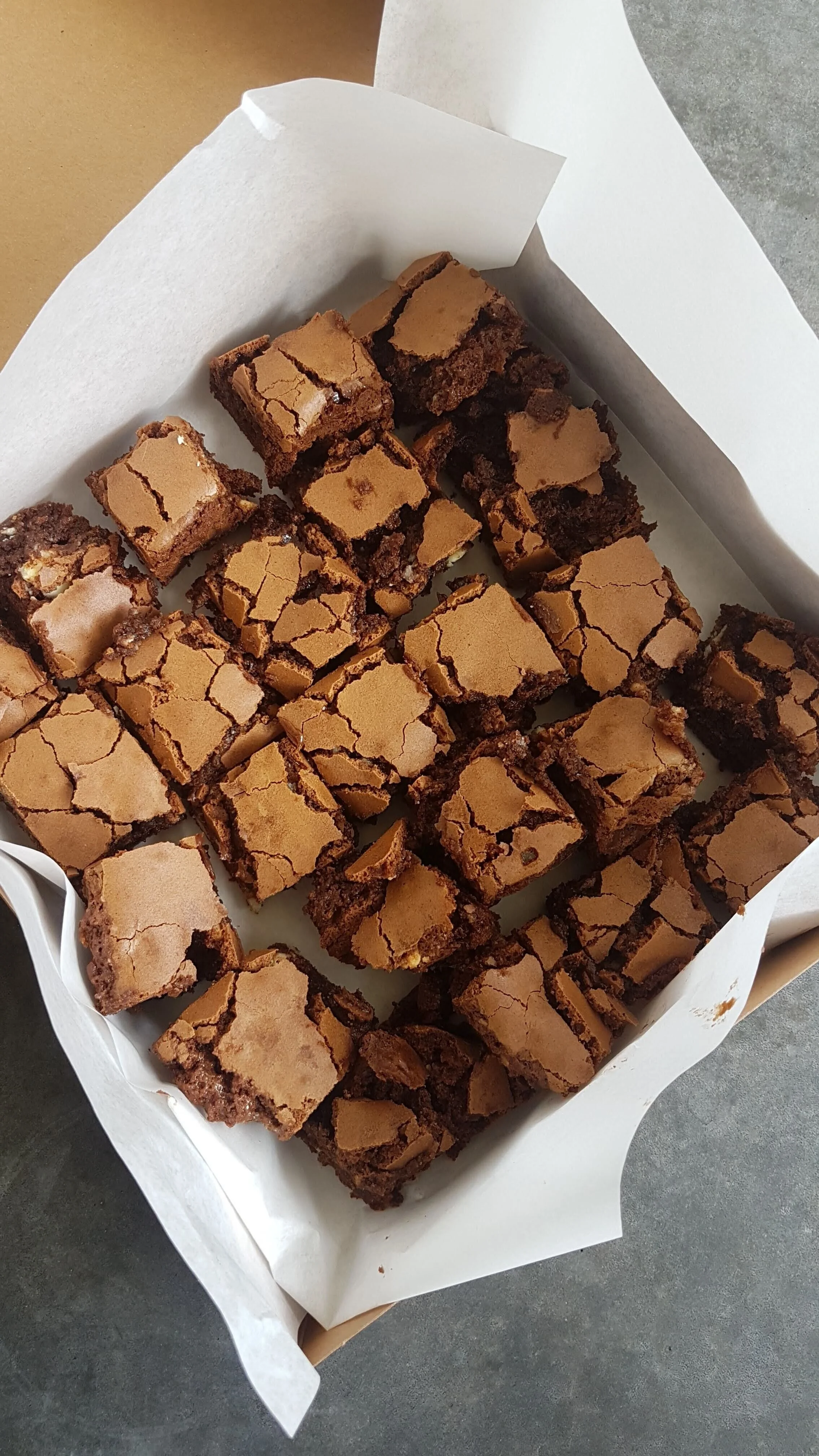 Peanut Butter and Cream Cheese Brownie bites  (approx 400g) 