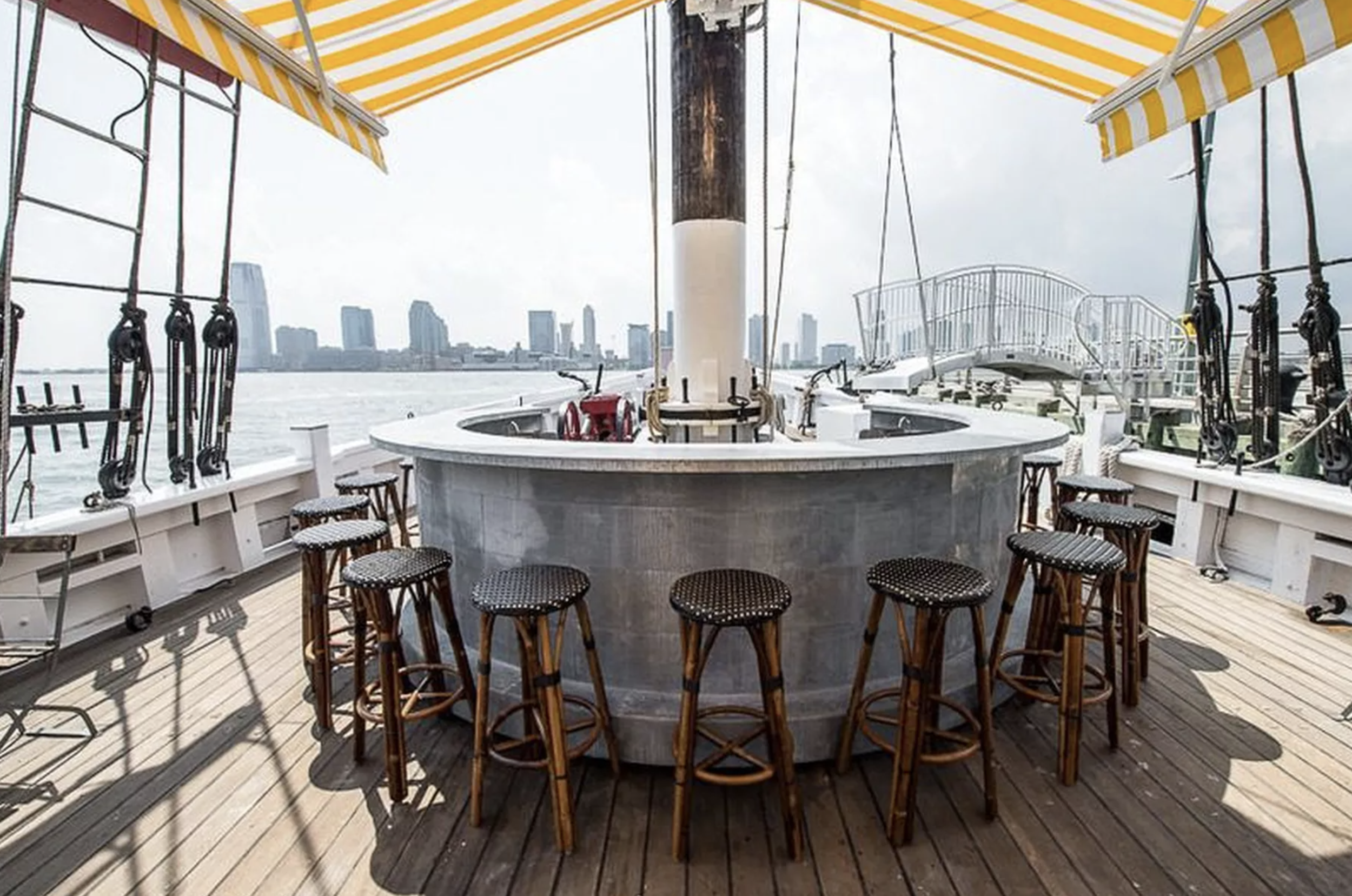 Floating Oyster Bar Paradise Grand Banks Returns to Pier 25 Next Week