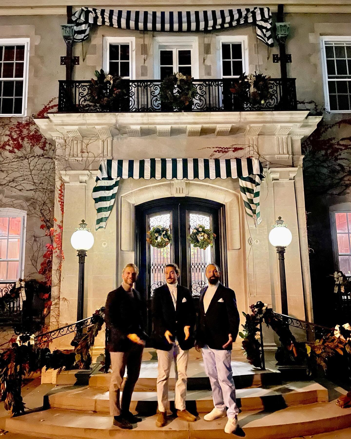 When you buy the former flagship of the New York Yacht Club, you dine at the New York Yacht Club. And you dress appropriately.