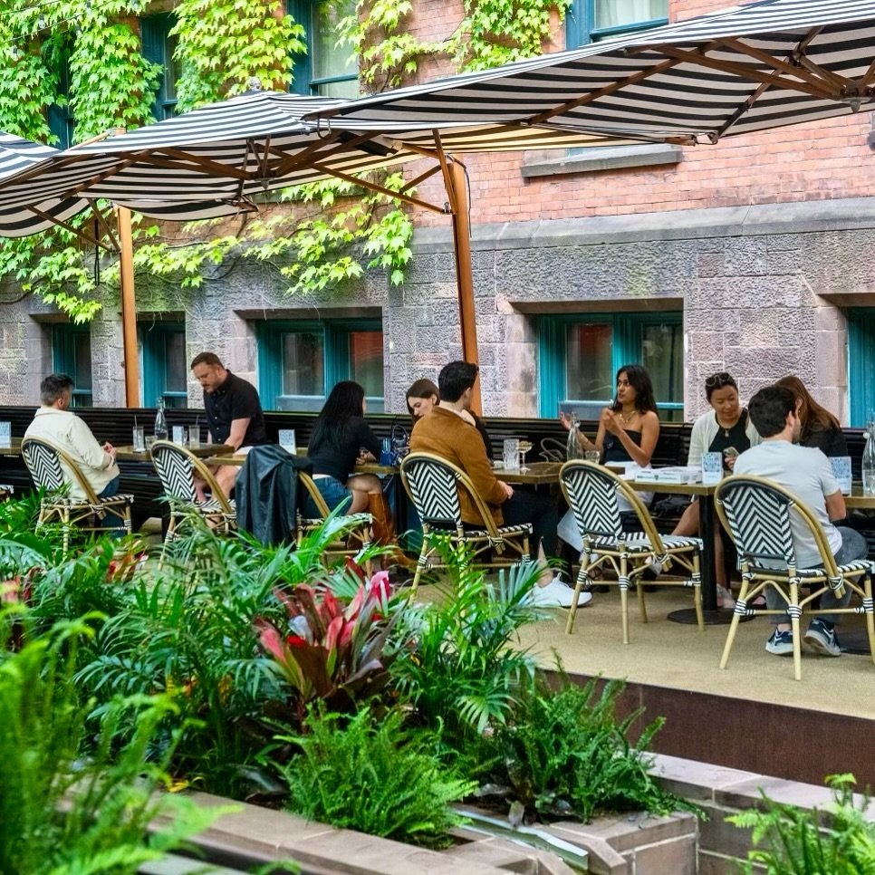 Fairweather for Fall! Join us in our hidden courtyard for cocktails, mocktails, and more. @thehighlinehotelnyc