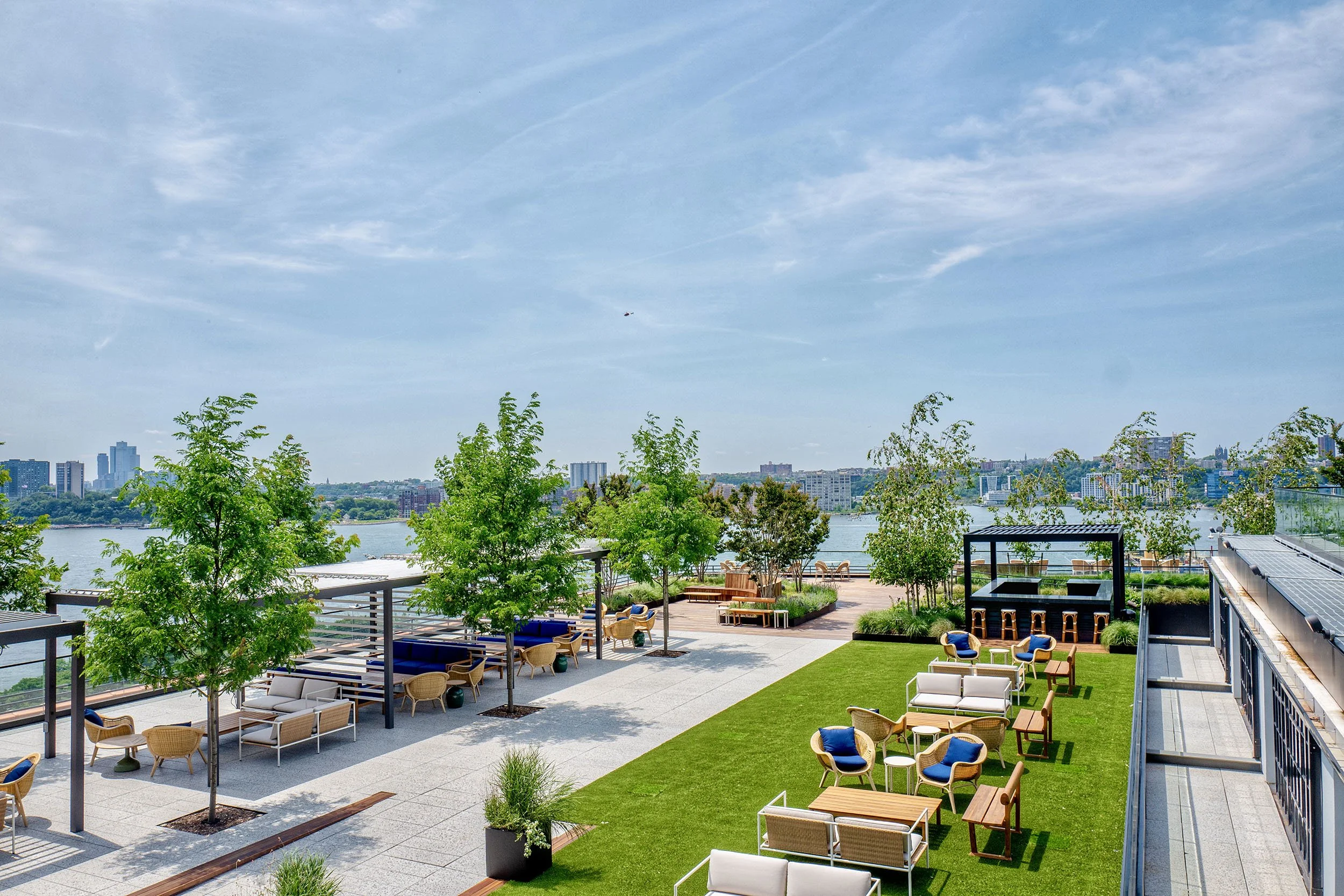 The Grand Banks Crew Adds to Their Fleet of Waterfront Bars with The Yacht Club