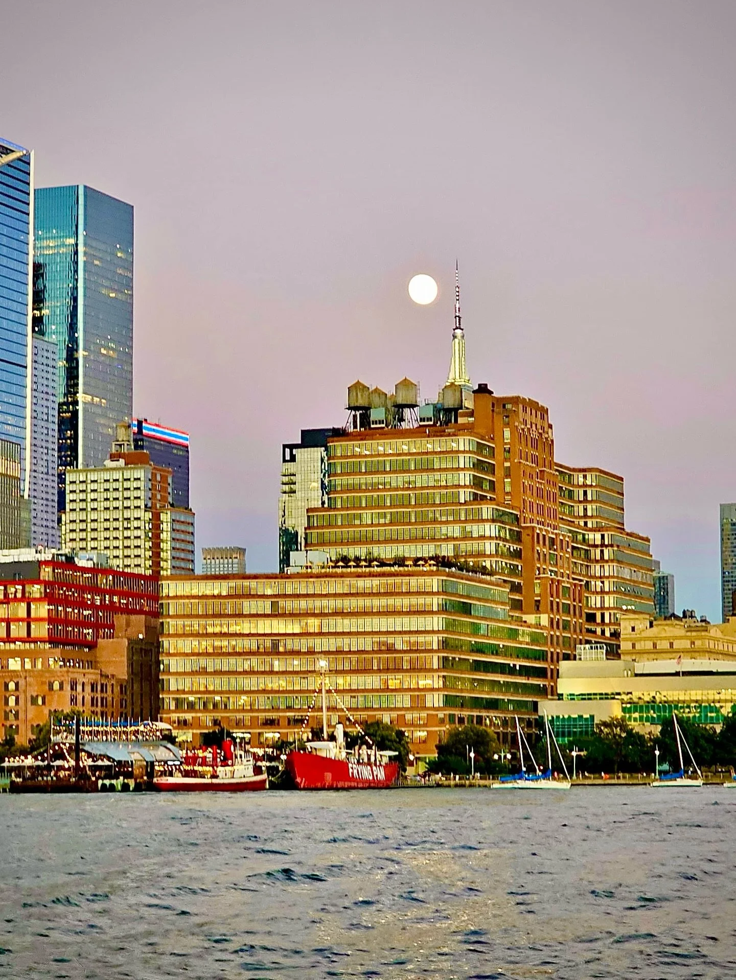 The Yacht Club, from the yacht!