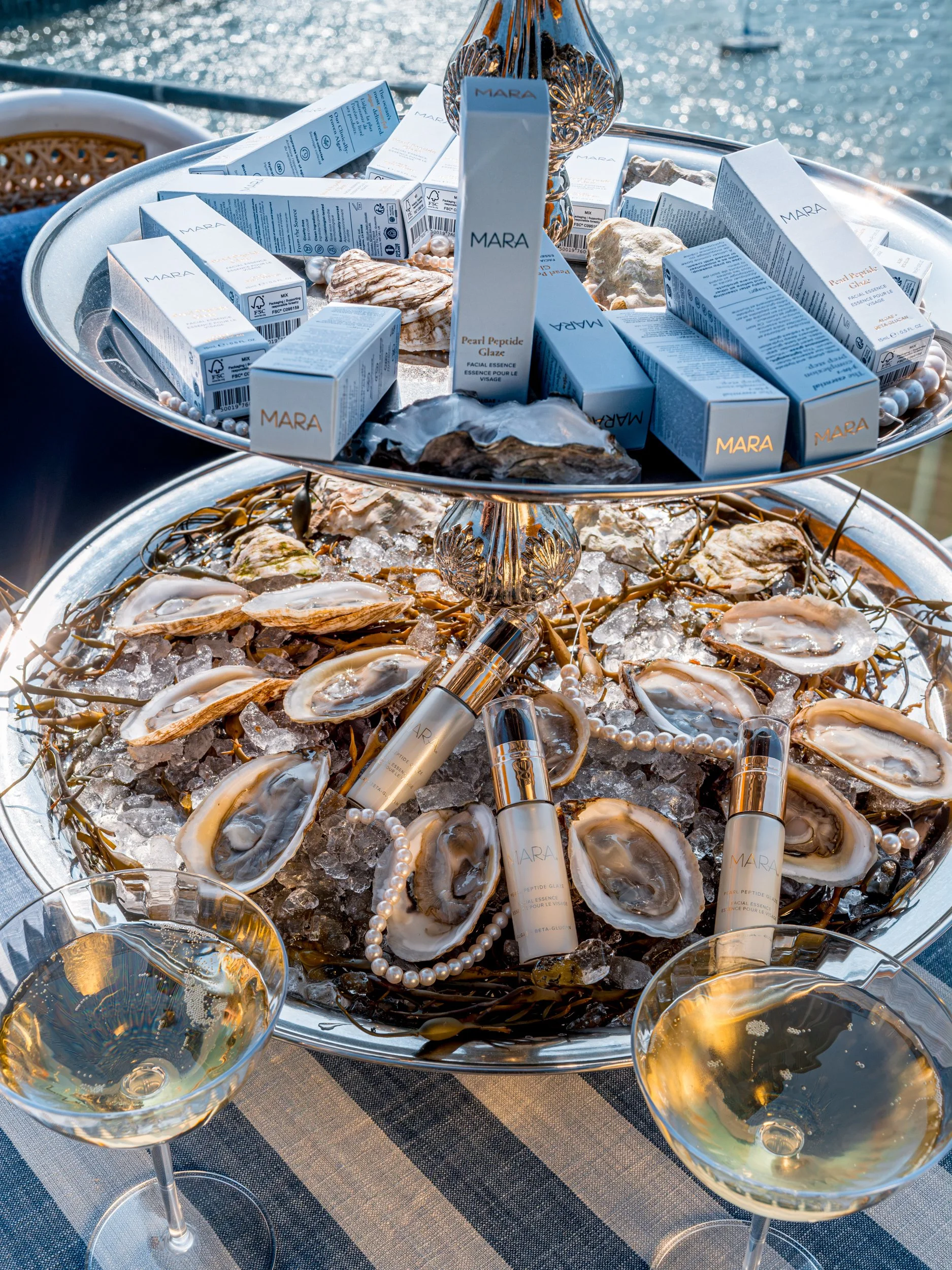 Oyster Happy Hour with MARA Beauty