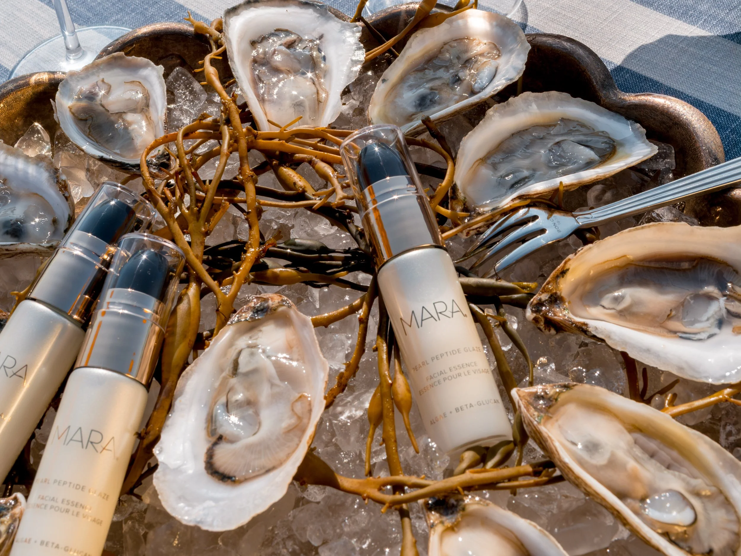 Oyster Happy Hour with MARA Beauty