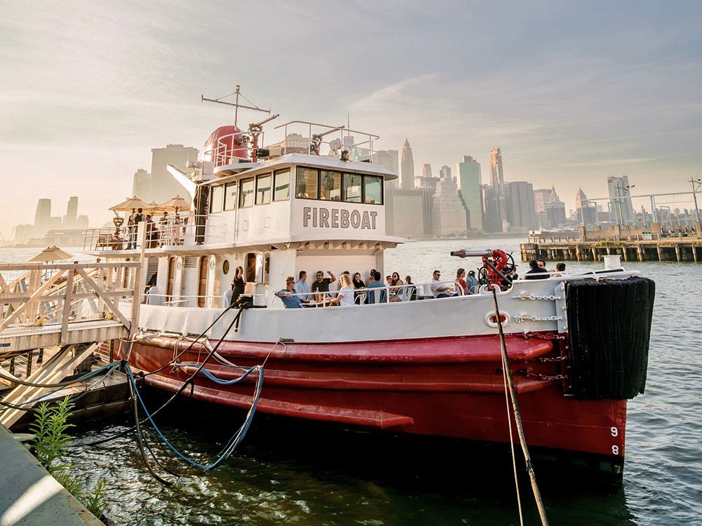 	 Fireboat Gives the Residents of Brooklyn Heights an Easy Way to Get a Little Tipsy on the Water