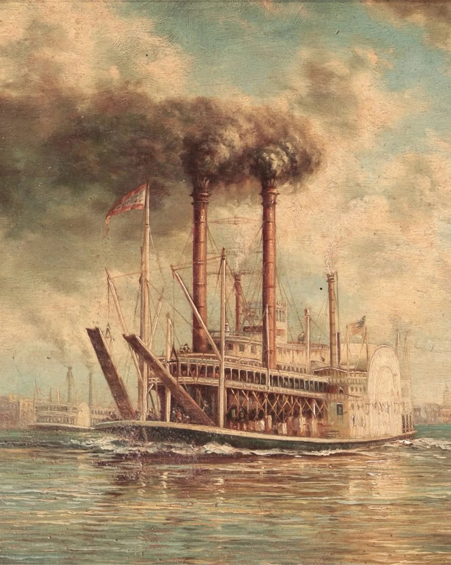 New Orleans is a story of water. The river, the lake, the bayous, the floods. And our spiritual, cultural, and physical entanglement with these forces.

The building which houses our restaurant once served as a maritime chandlery, supplying ships wit