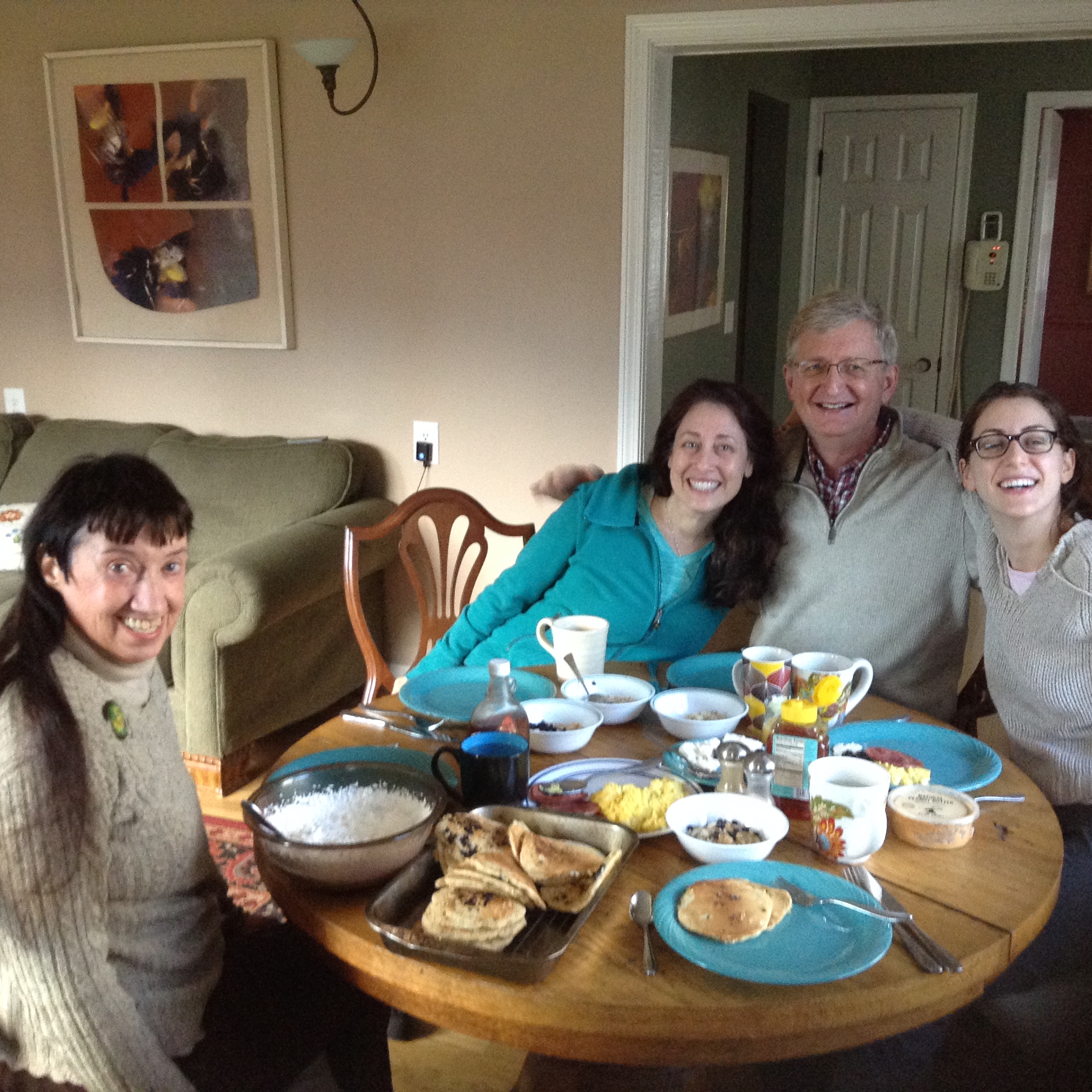 Gusching family breakfast