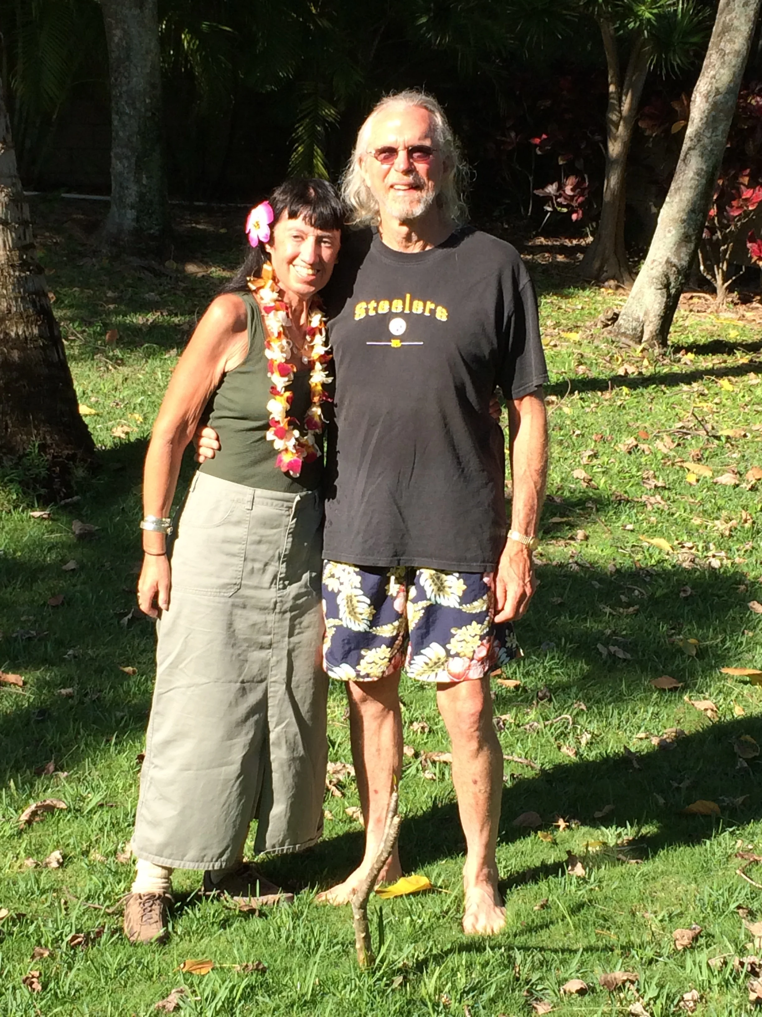 Hawaii, visiting Mark and Helene