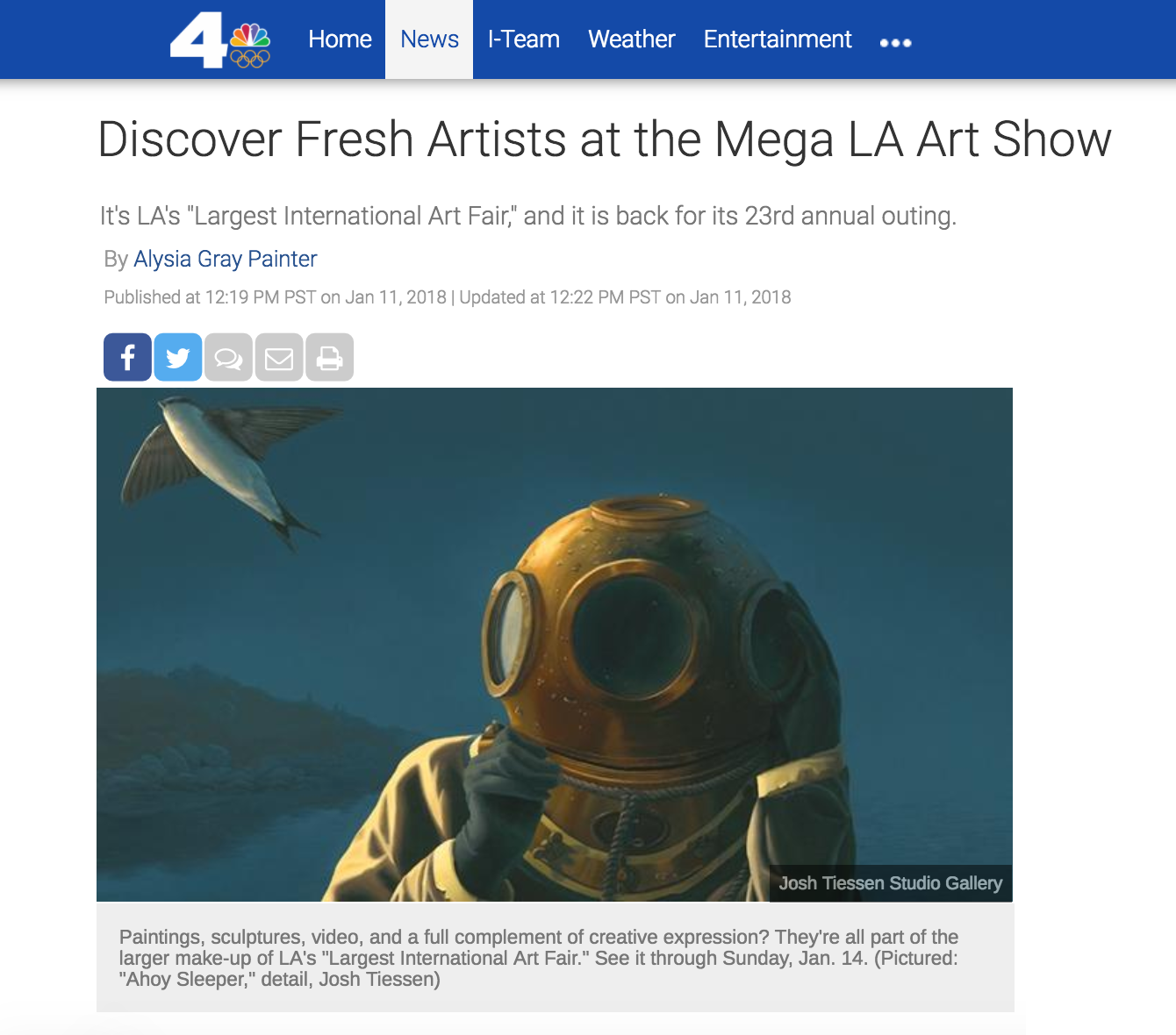 NBC LA: LA Art Show