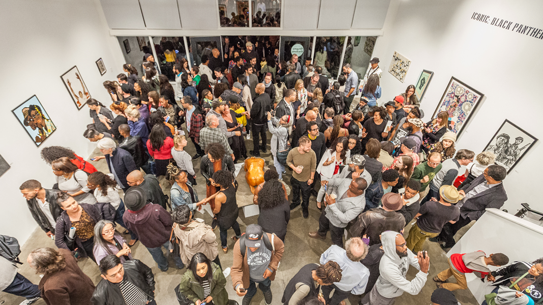 Iconic: Black Panthers Opening Reception at Gregorio Escalante Gallery | Image courtesy Birdman Photos