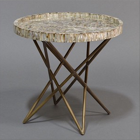 SPENCE SHELL SIDE TABLE FOR PALECEK