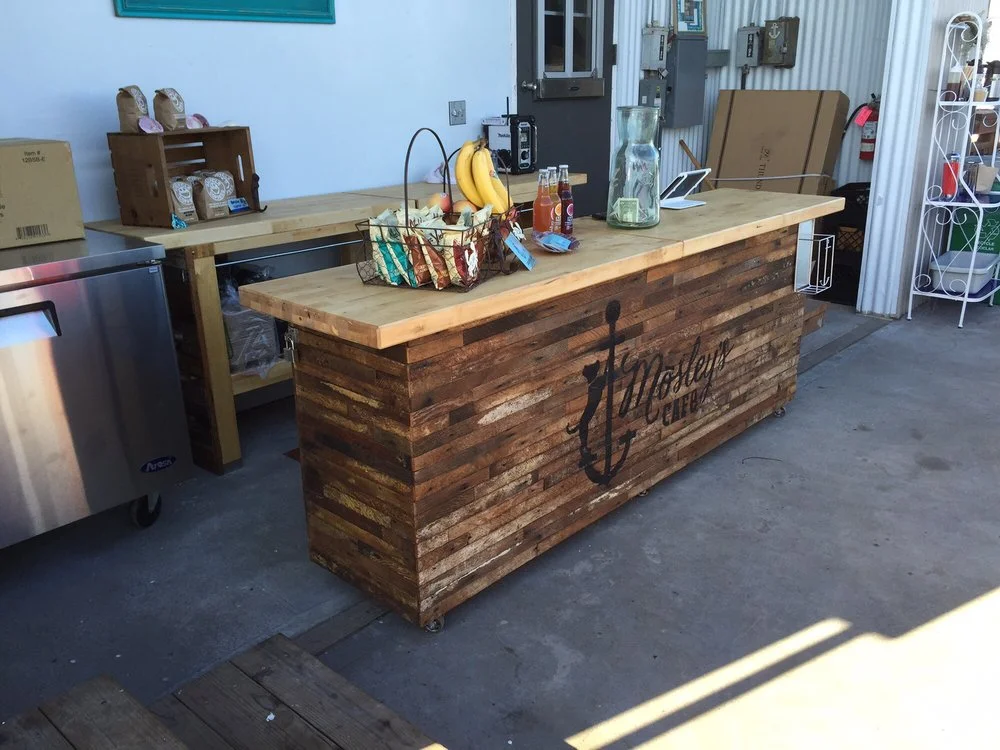 MOSLEY'S CAFE, CUSTOM COUNTER