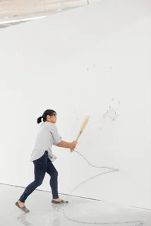 Captions for all pics: Marco Fusinato: Constellations, Institute of Contemporary Arts Singapore, Lasalle College of the Arts, 2015. Photo: Weizhong Deng