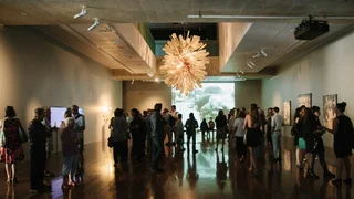 Countercurrents exhibition launch, March 2017, Anne &amp; Gordon Samstag Museum of Art, University of South Australia. Photography by Sia Duff.