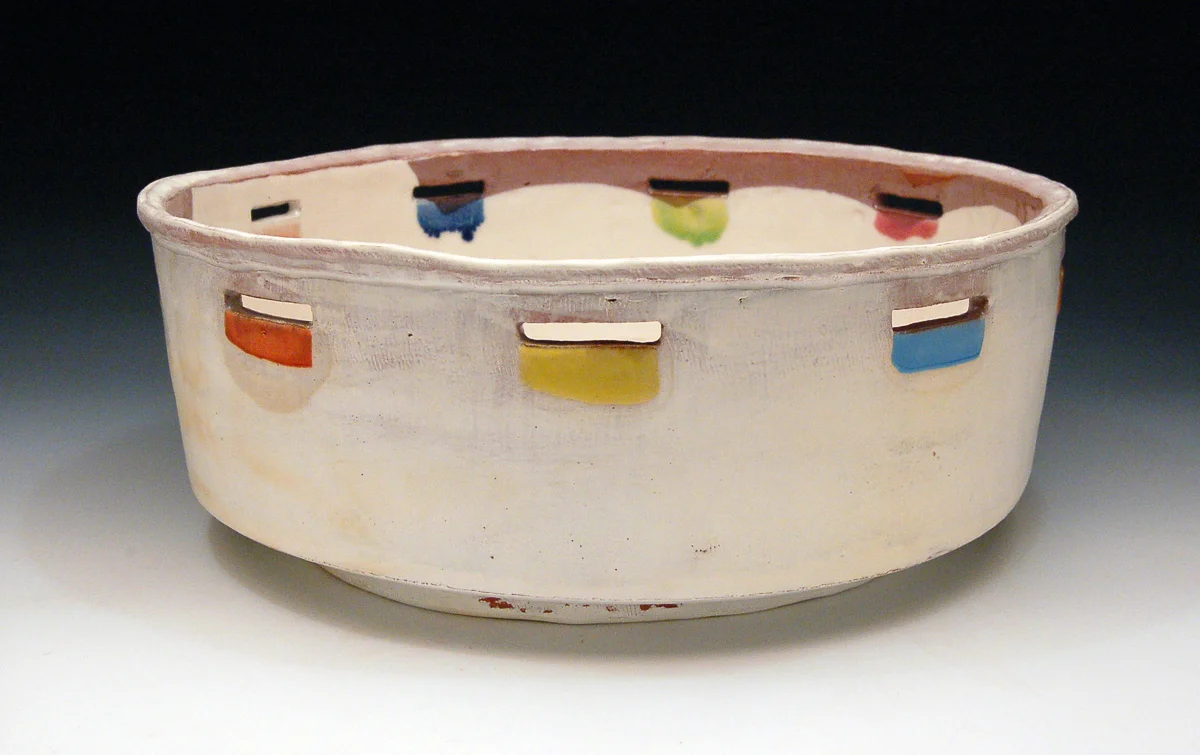Salad bowl, earthenware, 2010