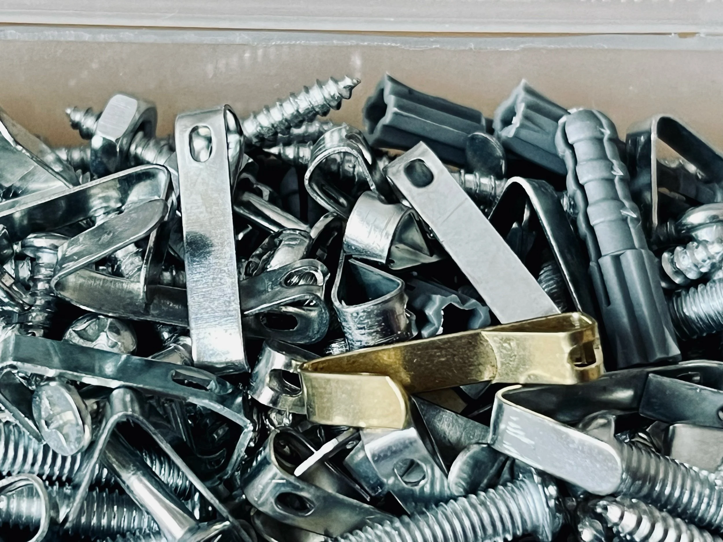 On Hanging a Framed Poster Entitled "Galaxies Today"