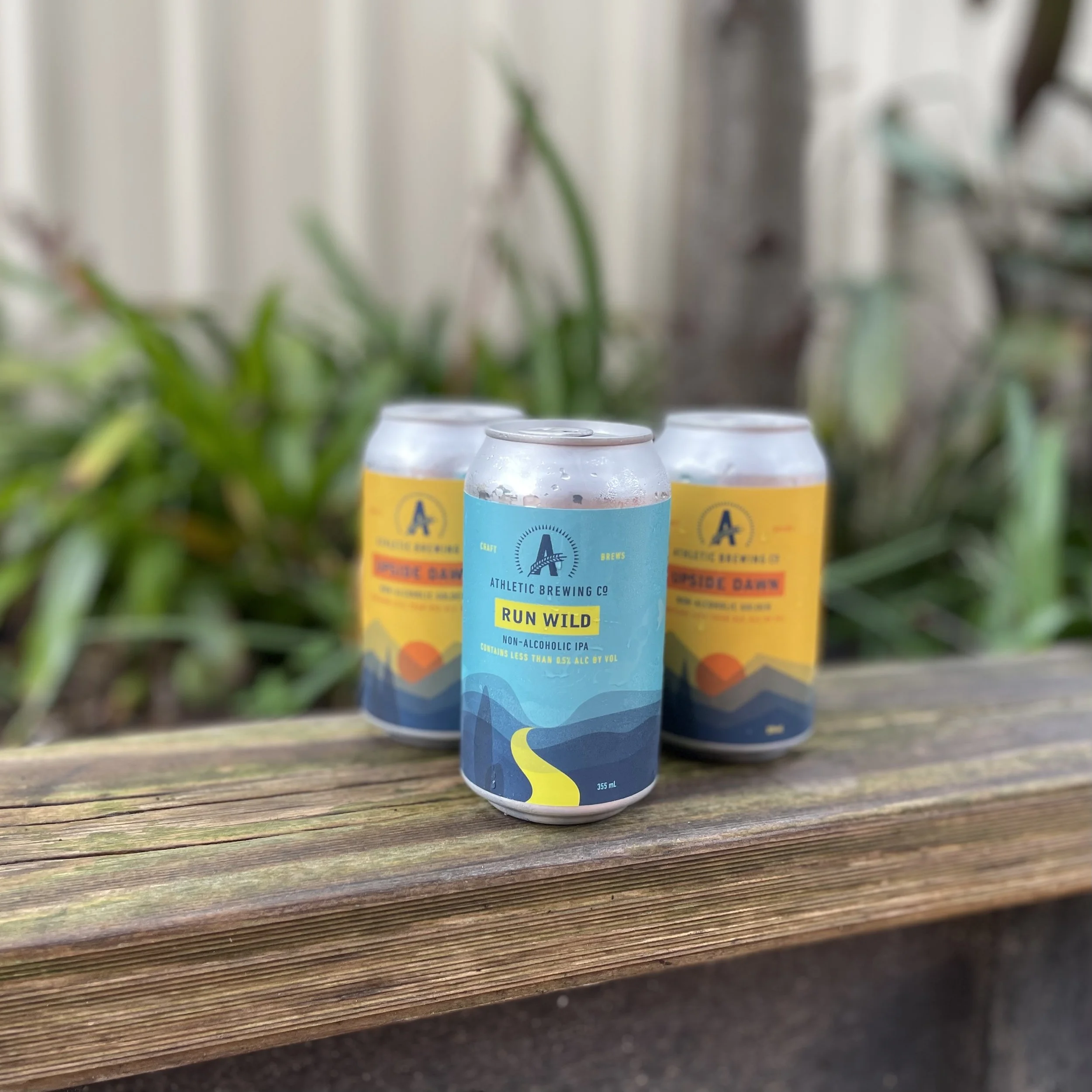 Athletic Brewing Co's NonAlcoholic Beers (Upside Dawn & Run Wild