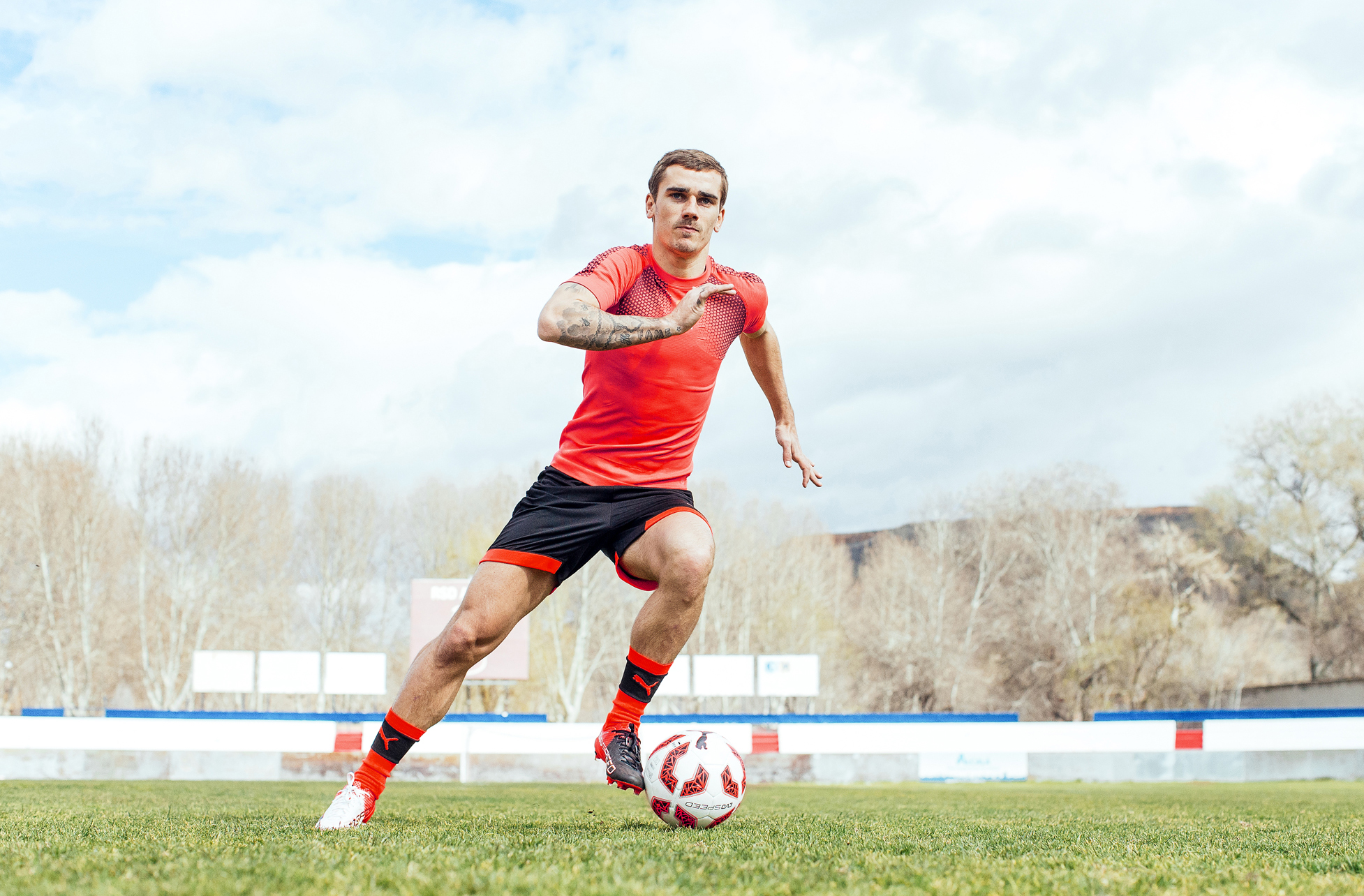 After a stunning Euro's Griezmann will be looking to kick on in his new kicks!