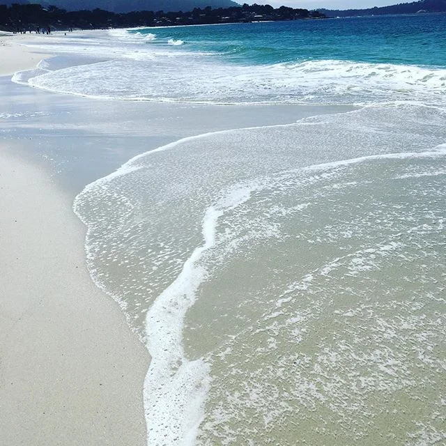 Last tide of August....#carmelbeach  #carmelbythesea  #endofsummer