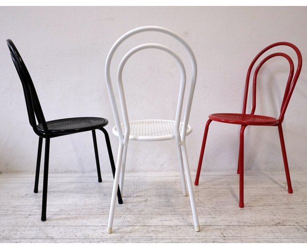 Stuhl, Stahl, lackiert, VEB, Halle, DDR 6.jpg