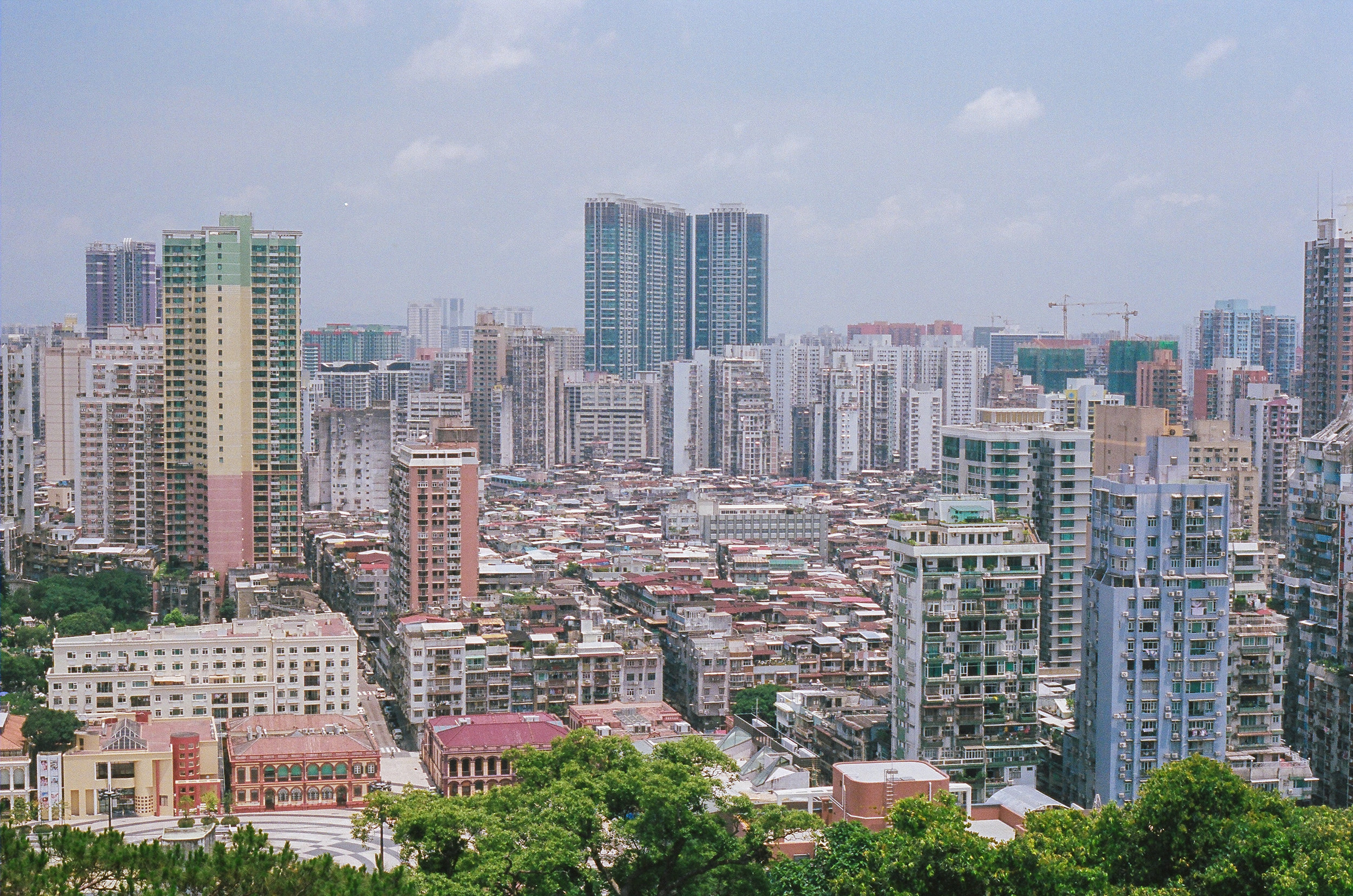 MACAU SKYLINE | PORTRA 400