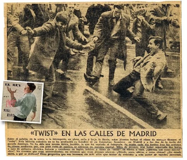 Cuando el twist invadió las calles de Madrid