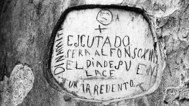 La increíble fotografía premonitoria.