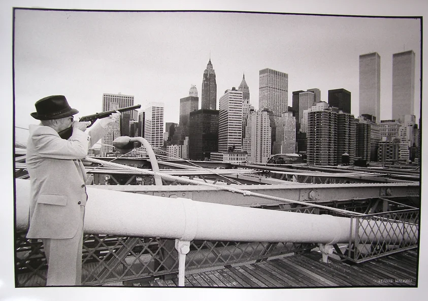 Cuando William Burroughs disparó sobre las Torres Gemelas