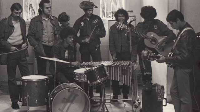 Ghetto Brothers ensayando
