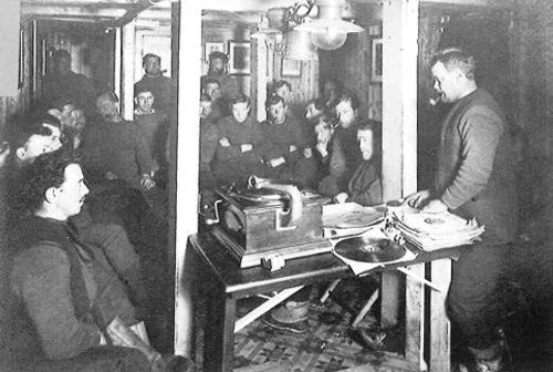 Shackleton y la música que resquebrajaba el hielo