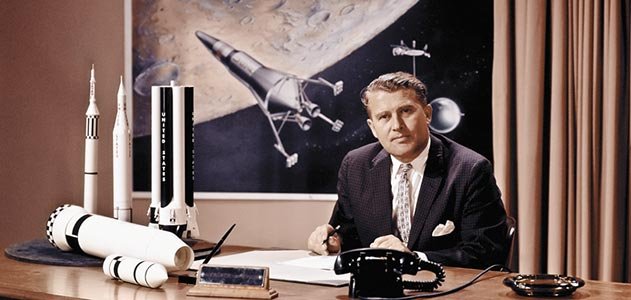 El renovado Von Braun como respetable científico