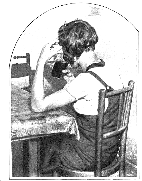 Una de las pocas mujeres que permitió ser fotografiada por la revista  Estampa .