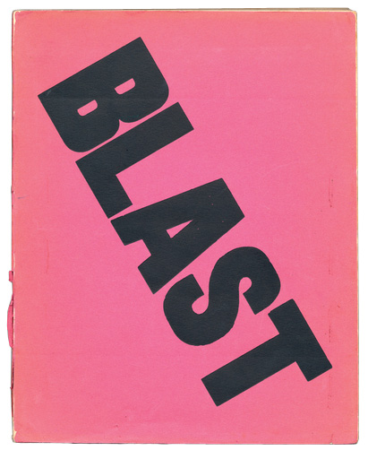  Cubierta original de Blast (julio, 1914)