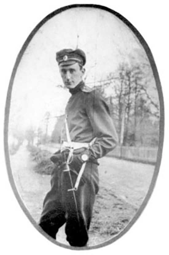  Joseph Czapski como oficial del ejército