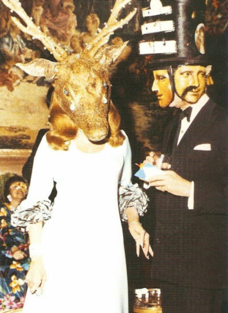 La baronesa Marie-Hélène de Rothschild y el barón Alexis de Redé