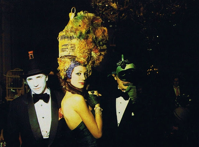 Charles de Croisset, Marisa Berenson y Paul-Louis Weiller