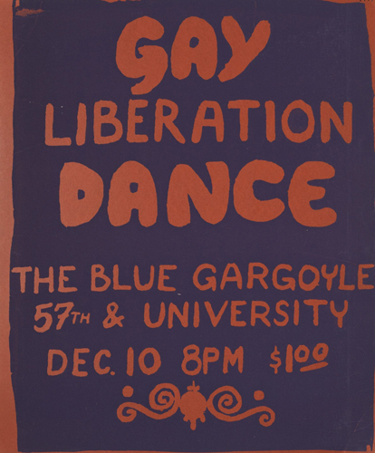 Cartel Gay Liberation Dance. Chicago (sin fecha)