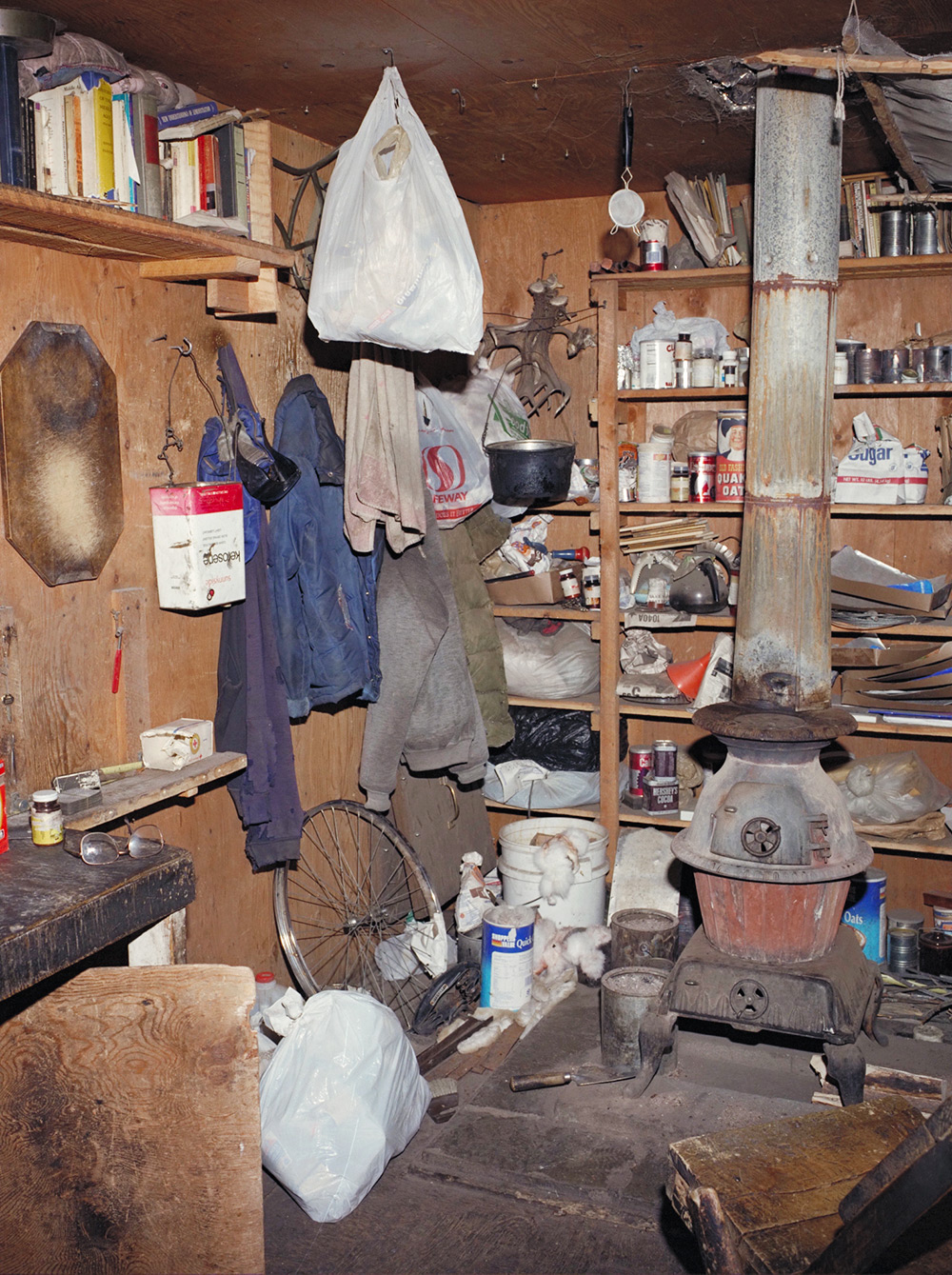 Interior de su cabaña