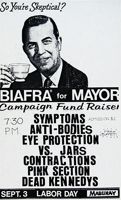Concierto punk benéfico para la campaña