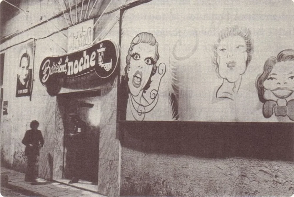 El cabaret Barcelona de Noche, uno de los lugares más célebres frecuentado por las «vírgenes locas»