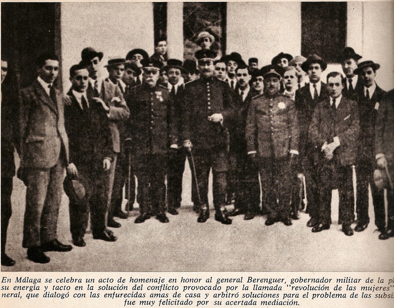 La prensa elogia a los militares de Málaga por frenar el avance de la «revolución de las mujeres»