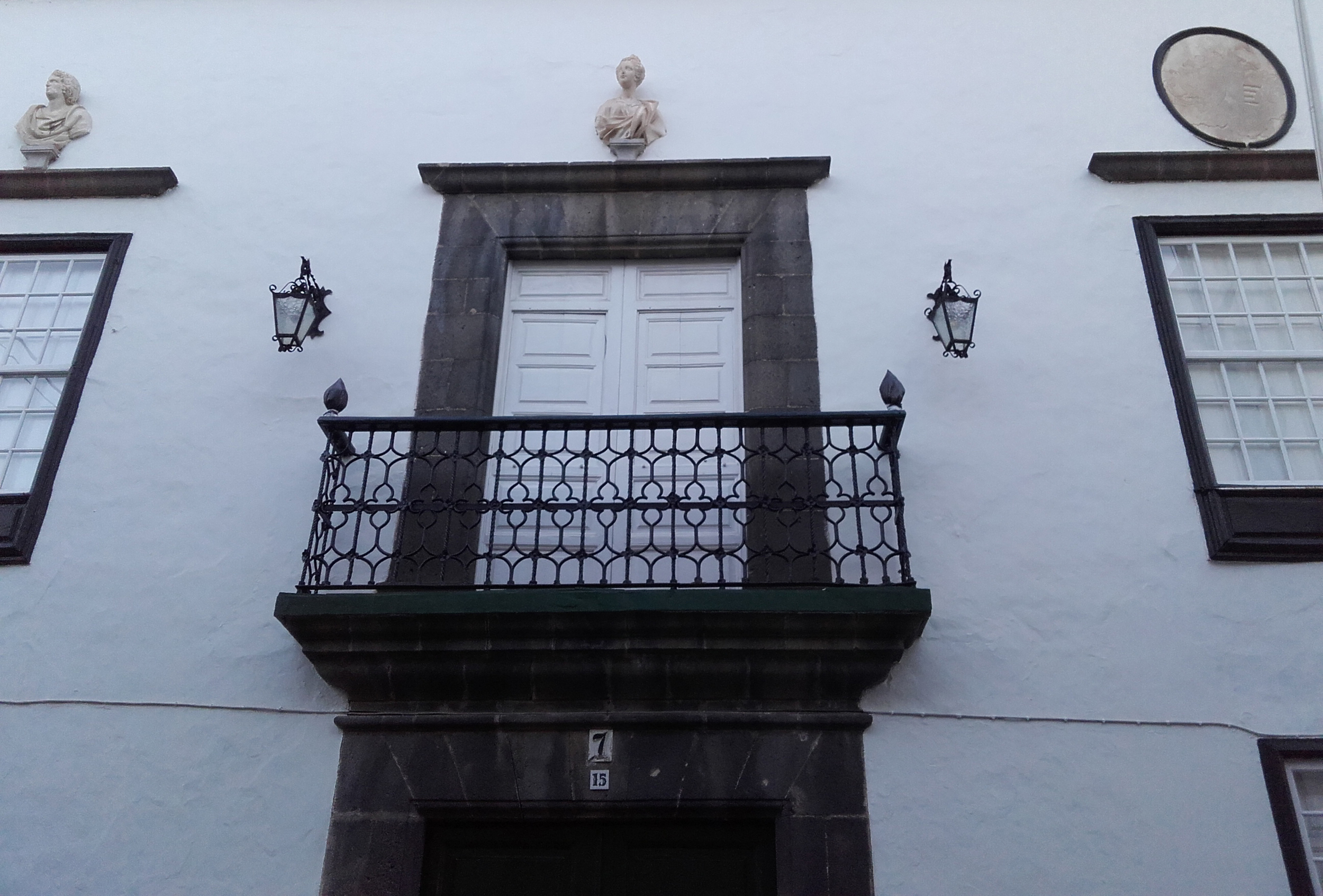 Fachada de el Casino, donde se acogerá la sede de la Logia Abora