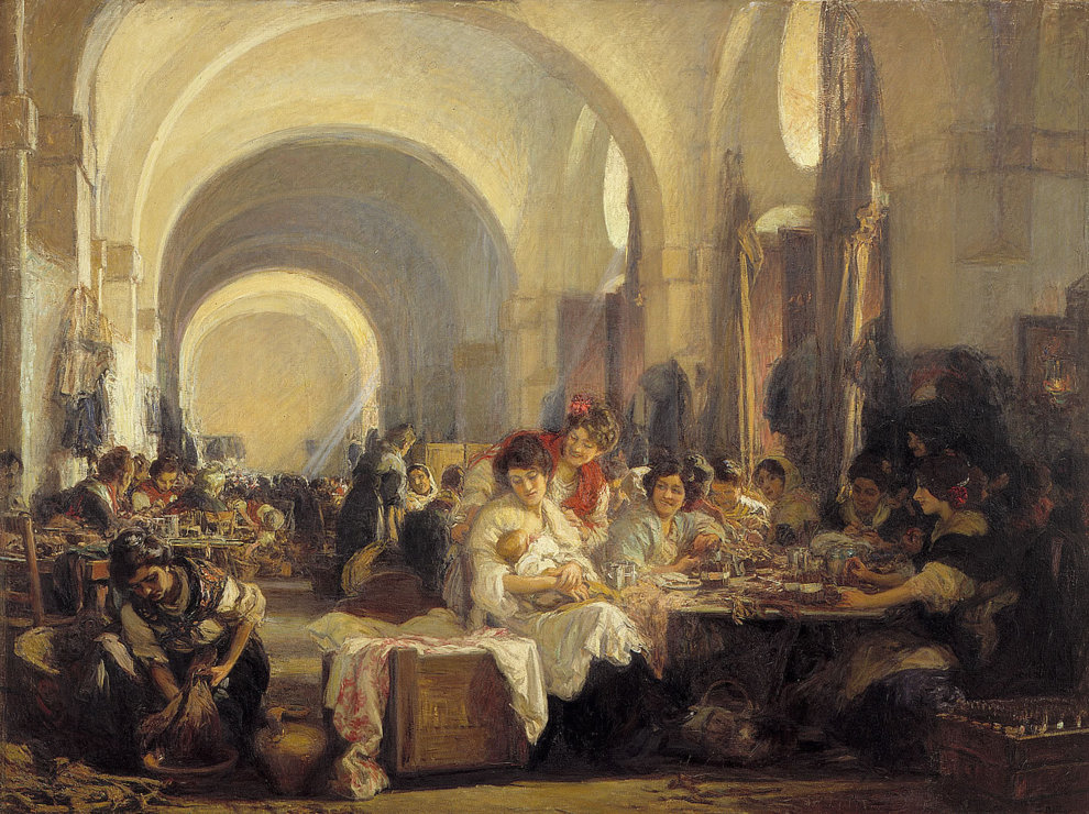 Fábrica de Tabacos de Sevilla (Gonzalo Bilbao, 1915)