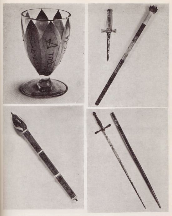 Las armas mágicas del poeta Yeats